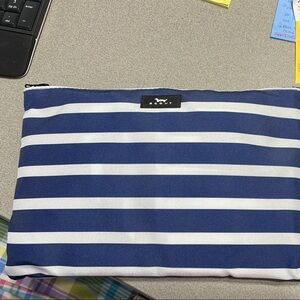Scout Blue and White Striped Tote Bag